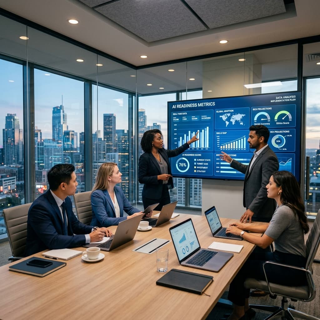 AI Readiness Assessment hero background