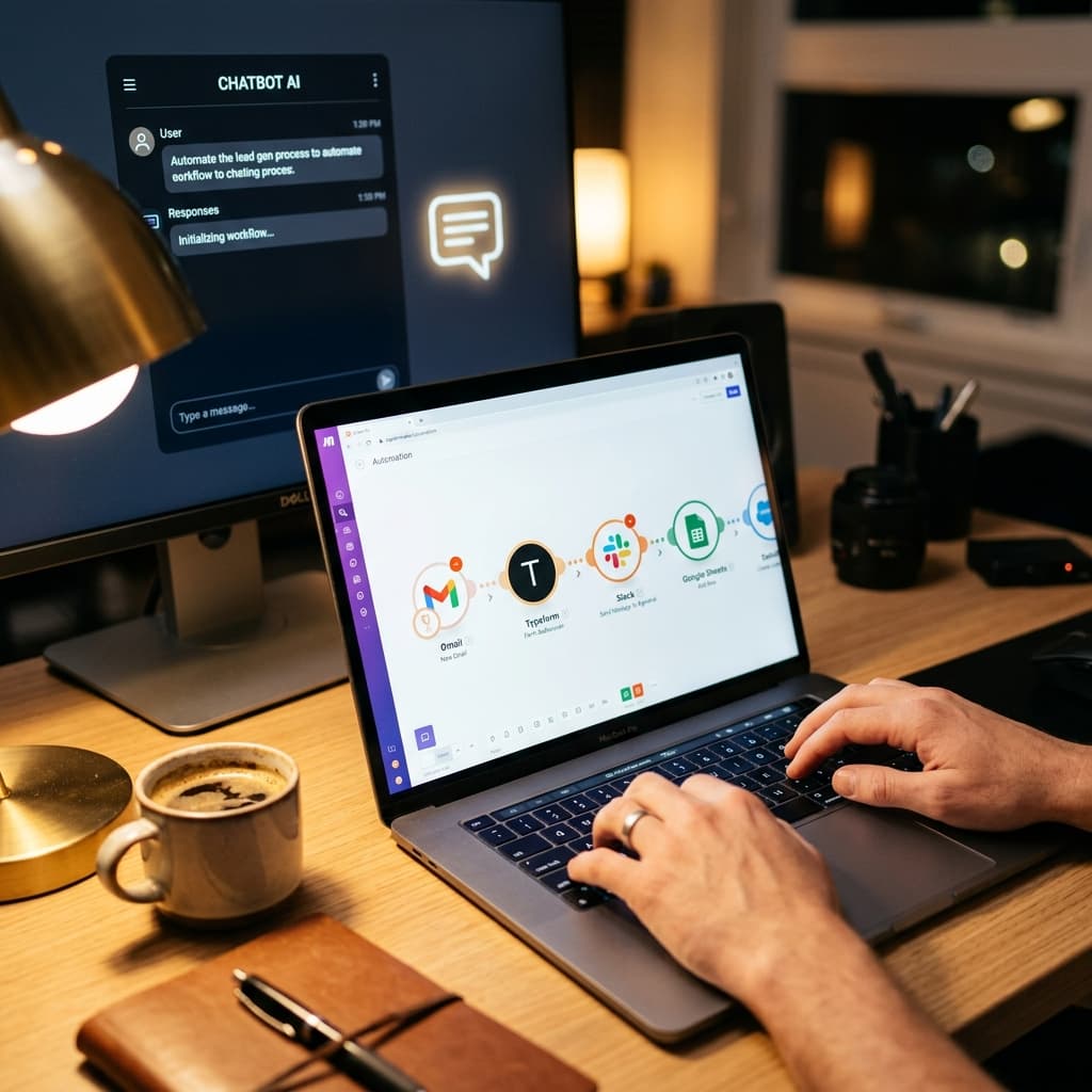 Quick Win Automation hero background