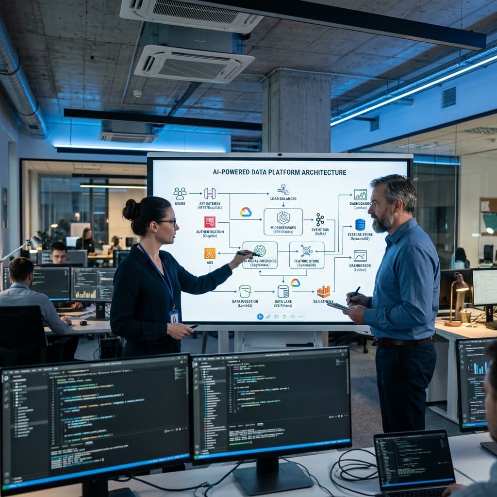 AI Solution Architecture hero background