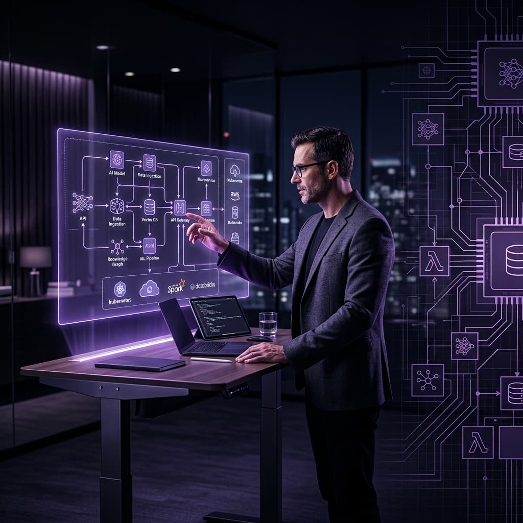 AI Solution Architecture hero background