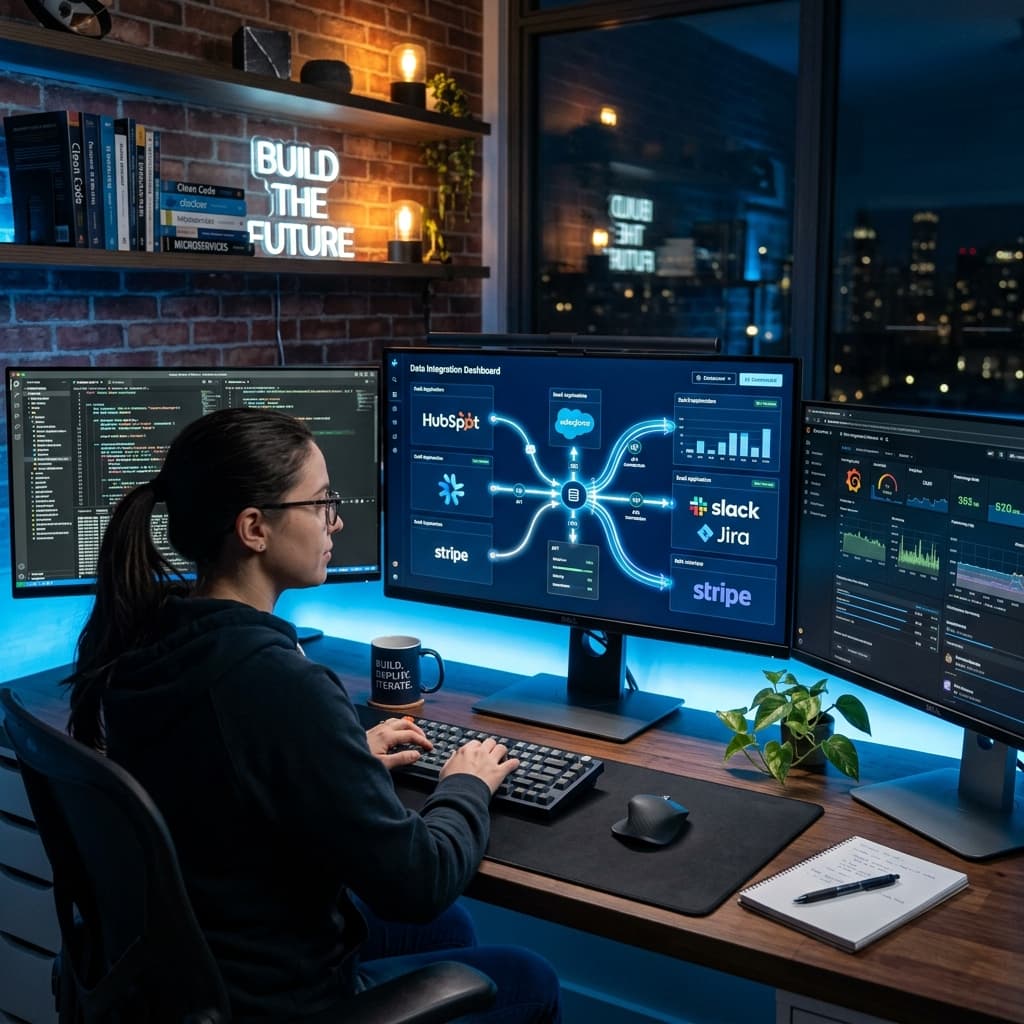 AI Tool Integration hero background